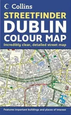 Dublin Streetfinder Colour Map - Collins
