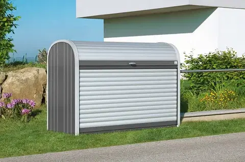 Biohort Roletový box BIOHORT Storemax 190 190 × 97 cm (sivý kremeň metalíza)