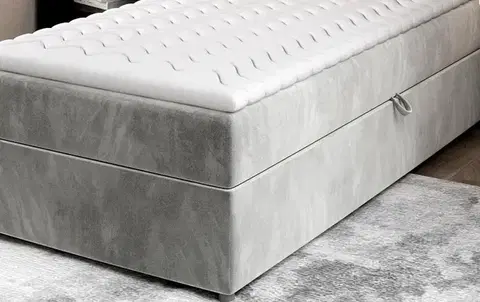 LIVIA 04 boxspringova postel Monolith 48