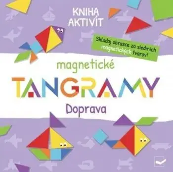Kniha aktivít magnetické TANGRAMY - Doprava