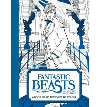 Fantastic Beasts and Where to Find Them: A Book of 20 Postcards to Colour