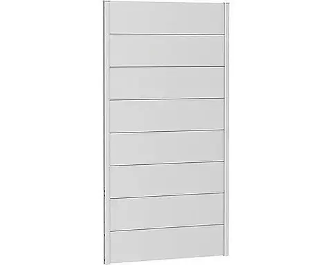 Biohort Zástena na ochranu súkromia BIOHORT - výška 182 cm (strieborná metalíza) 180 × 182 × 4,4 cm
