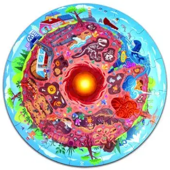 Okrúhle puzzle podzemie HAPE - Hape