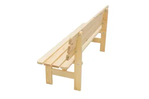 Masívna lavica z borovice drevo 30 mm (rôzne dĺžky) 200 cm