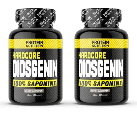 Hardcore Diosgenin - Protein Nutrition 100 kaps. + 100 kaps.
