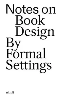 Notes on Book Design - Amanda-Li Kollberg
