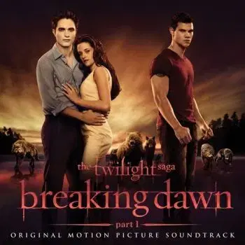 Soundtrack - The Twilight Saga: Breaking Dawn: Part 1 (Milky Clear & Red Splatter) 2LP - Various Artists