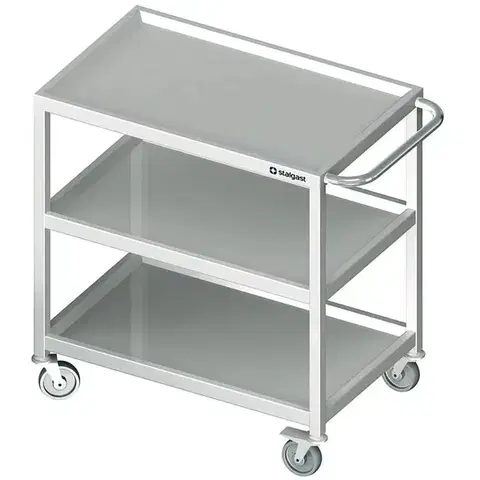 STALGAST Transportný vozík Stalgast – trojpolicovy