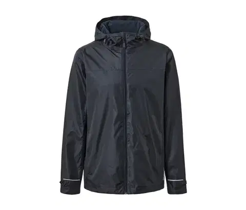 Bunda do dažďa unisex, tmavomodrá