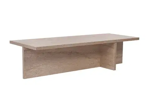 Konferenčný stolík Harbor - Travertine