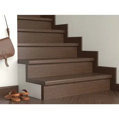 Schodový nášľap / profil TOPSTEP Flex Dub antic 1200 × 340 × 11 mm