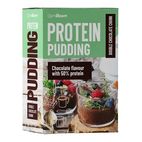 GymBeam Proteínový puding vanilka čučoriedky