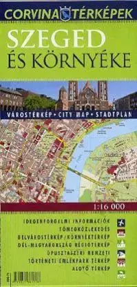 Szeged és környéke - Várostérkép 1:16 000