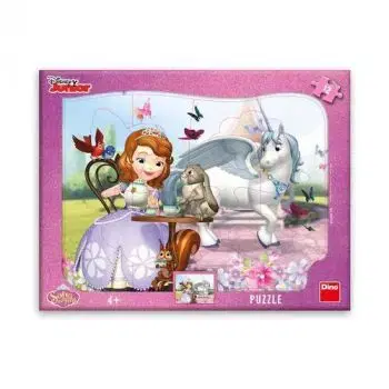 Puzzle Sofia na čaji 12 Dino - Dino Toys