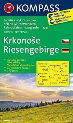Krkonoše 2087 - mapa 1:50 000