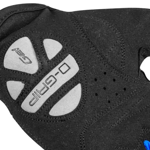 Cyklo rukavice W-TEC Bravoj Farba modro-čierna, Veľkosť S