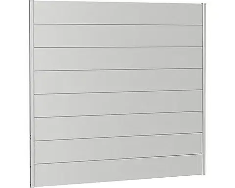 Biohort Zástena na ochranu súkromia BIOHORT - výška 182 cm (strieborná metalíza) 180 × 182 × 4,4 cm