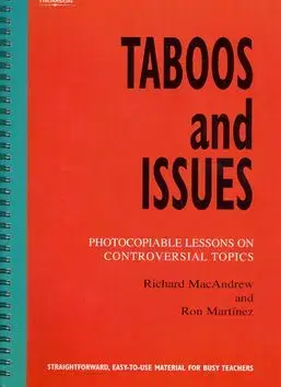 Taboos and Issues - Richard MacAndrew