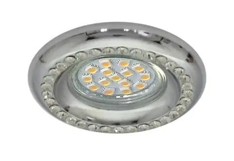 Stropné svietidlo Soc-03 Ch Gu10 50W 230V Stropné svietidlo pevné okrúhle liate