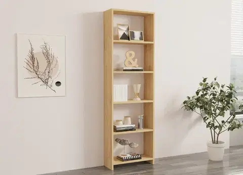 Knižnica New - Oak