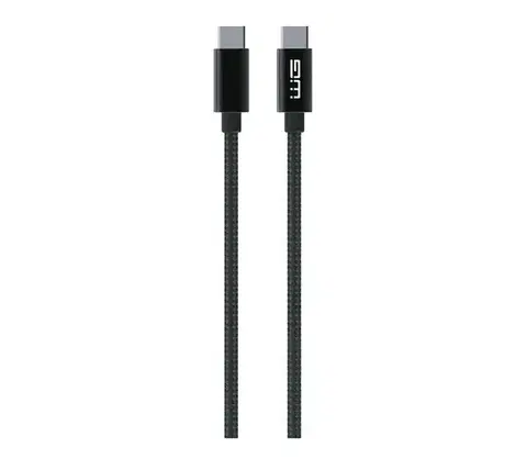 Winner Group - USB kábel USB-C / USB-C 60W 50cm čierna WINTYPCC50CM