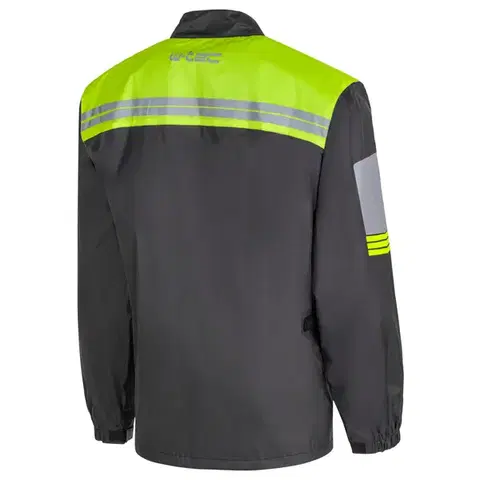 Moto pláštenka W-TEC Igava Farba čierna-fluo zelená, Veľkosť M