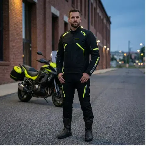 W-TEC Timuco čierna-fluo - M
