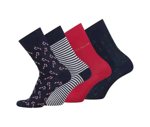 Ponožky Tom Tailor »Xmas Box«, 4 páry