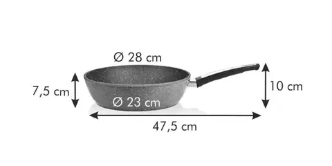 Tescoma panvica hlboká i-PREMIUM Stone ø 28 cm