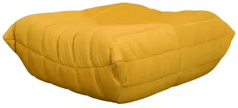 Taburet Nua 86 cm zamat horčicový