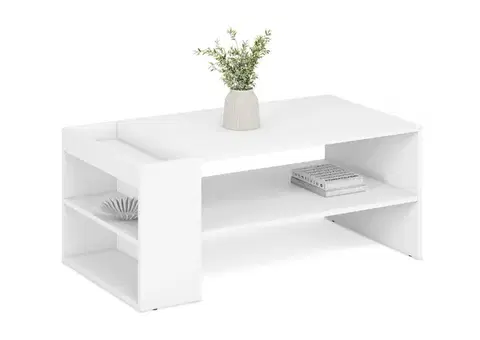 Konferenčný stolík MURCIA 100 cm biely