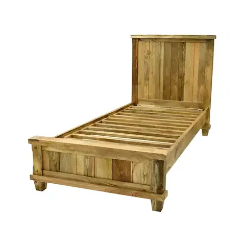 Posteľ Devi 90x200 indický masív mango