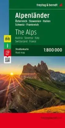 Alpy 1:800 000