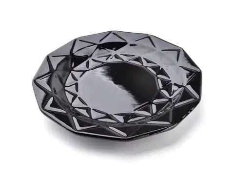 Keramický Tanier ADEL 19,5 cm čierny
