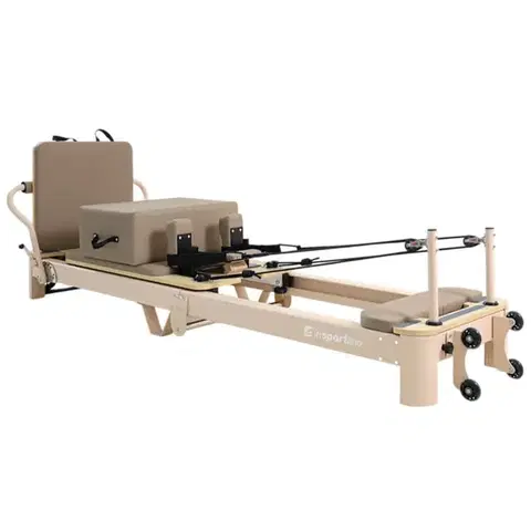 Pilates reformer inSPORTline Comfolder EVO Farba béžová