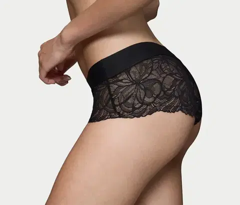 Nohavičky Triumph Body Makeup Illusion Lace, čierne
