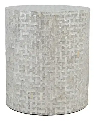 Odkladací stolík Avola 40 cm sivý