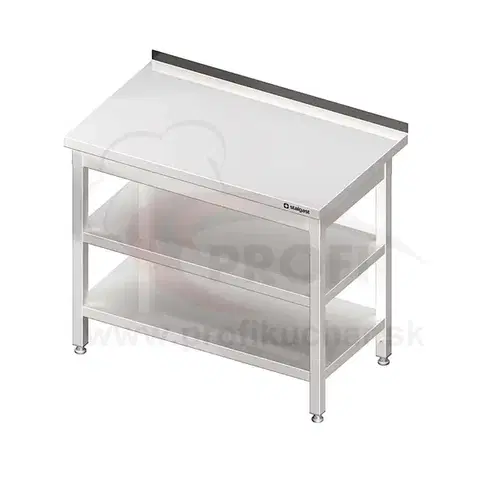  Pracovný stôl s dvoma policami 1100x600x850mm