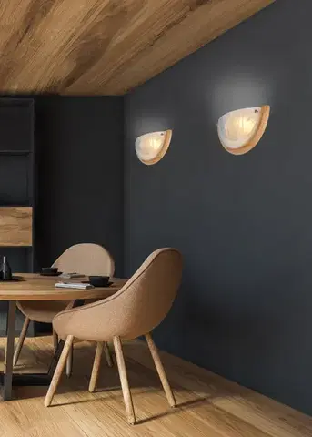 Stropné svietidlo Bambusové stropné svietidlo Drevené Štandardné 1X60 W E27 Borovicové