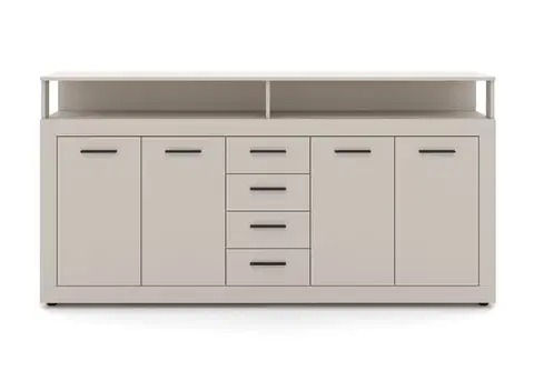 Komoda Luna 190 cm kašmírová