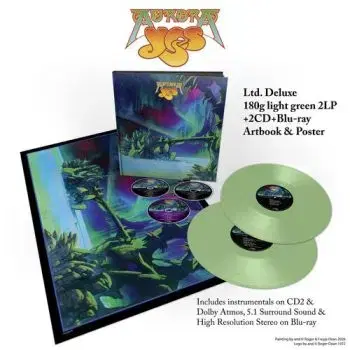 Yes - Aurora (Limited Deluxe Edition) (Light Green) 2LP+2CD+BD - Yes