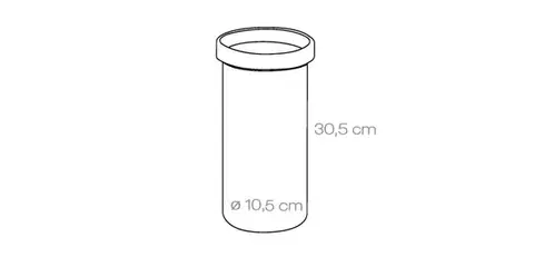 Tescoma dóza na potraviny PRESTO 1,8 l biela