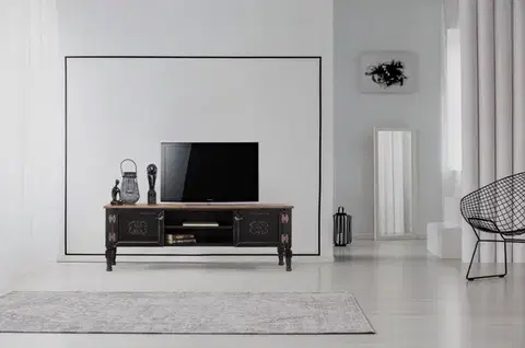 TV skrinka / Obývacia stena Ada TV - Black