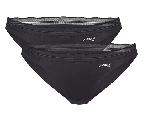 sloggi GO Blush Mini 2P, čierne
