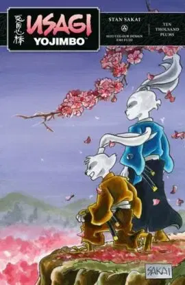 Usagi Yojimbo Volume 41: Ten Thousand Plums Limited Edition - Colour Design, Stan Sakai