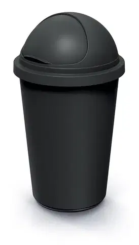 Odpadkový kôš COMPACTO ROLL 50 L čierny