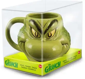 3D hrnček Grinch, 475ml