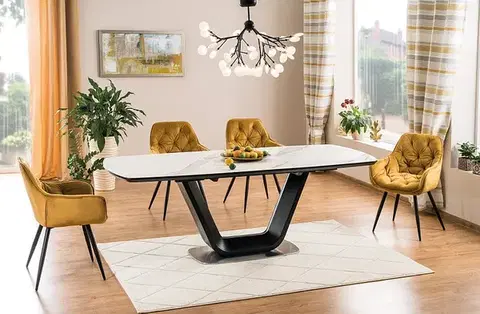 Rozkladací jedálenský stôl ARMANI CERAMIC Signal