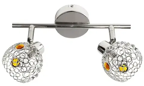 Nástenná bodová lampa ARON 2xG9 Candellux