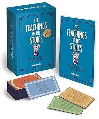 The Teachings of the Stoics Book and Card Deck